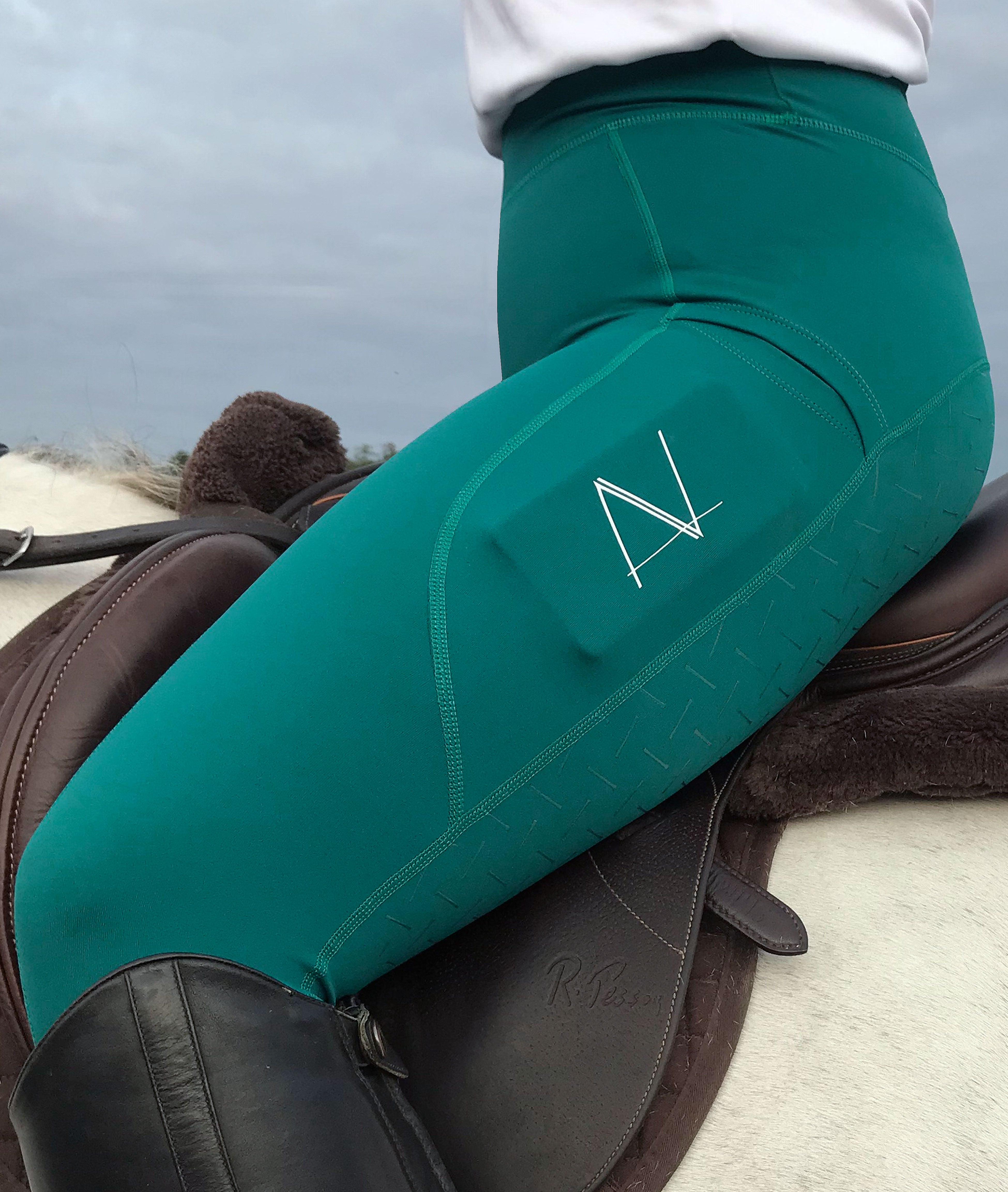 Elite Riding Legging | Jade Green